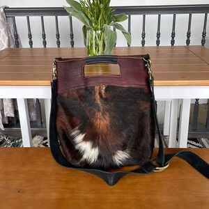 Stone Feather Road Custom Cowhide Leather Bantam Bag